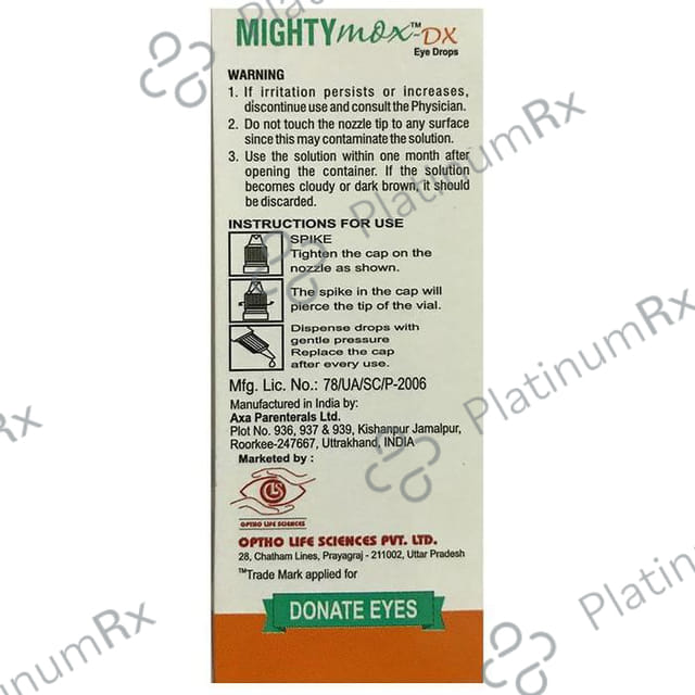 Mighty Mox-DX Eye Drop 10 Eye Drop