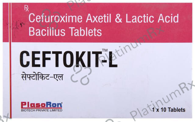 Ceftokit L 500mg Tablet 10s
