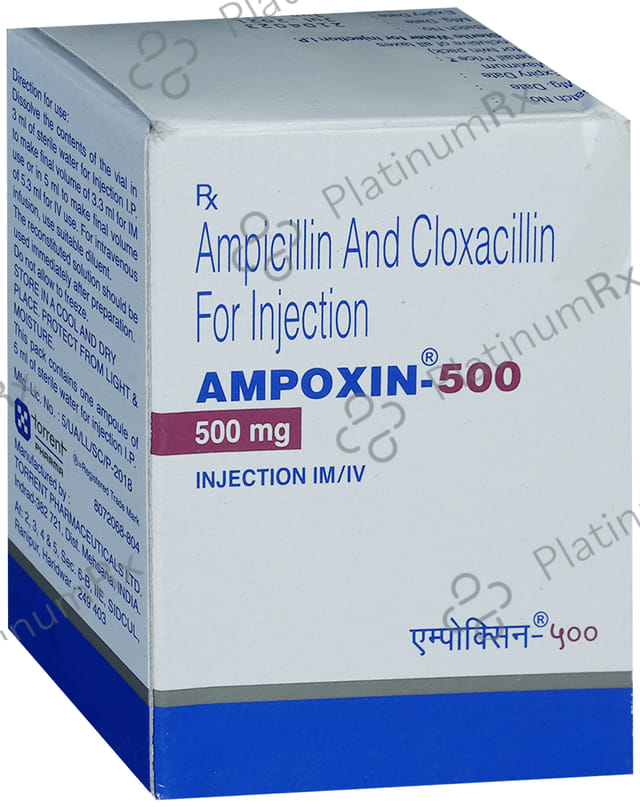 Ampoxin 250/250mg Injection 10ml