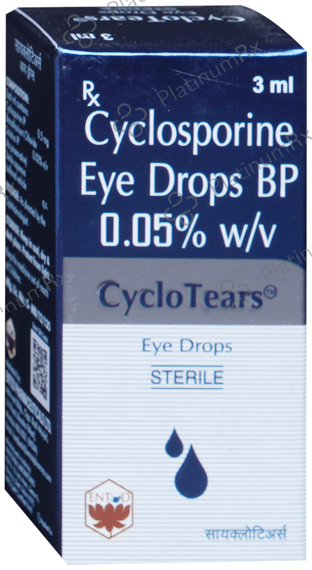 Cyclo Tears 0.05% Eye Drop 3ml