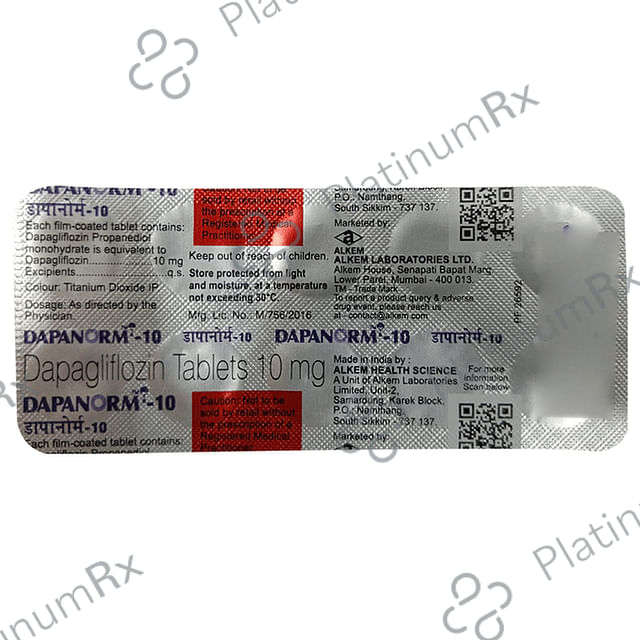 Dapanorm 10mg Tablet 10s