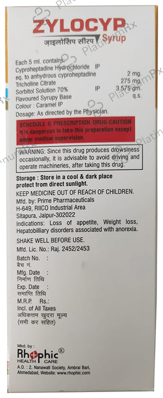 Zylocyp Syrup