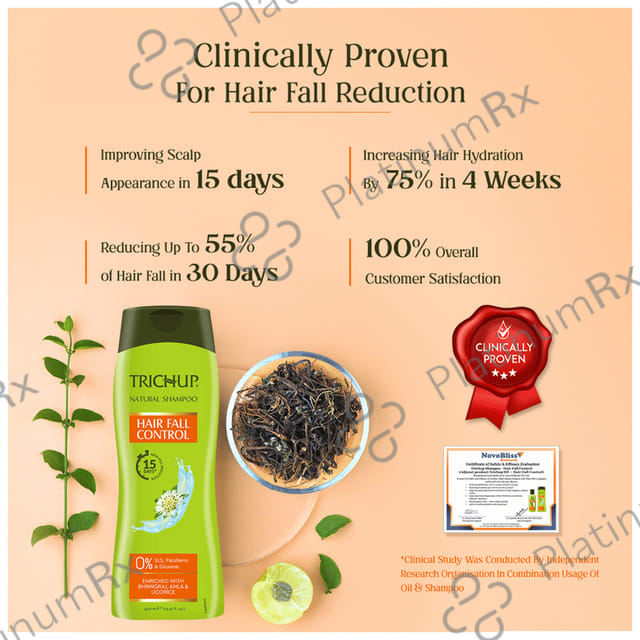 Trichup Hair Fall Control Herbal Shampoo 400ml