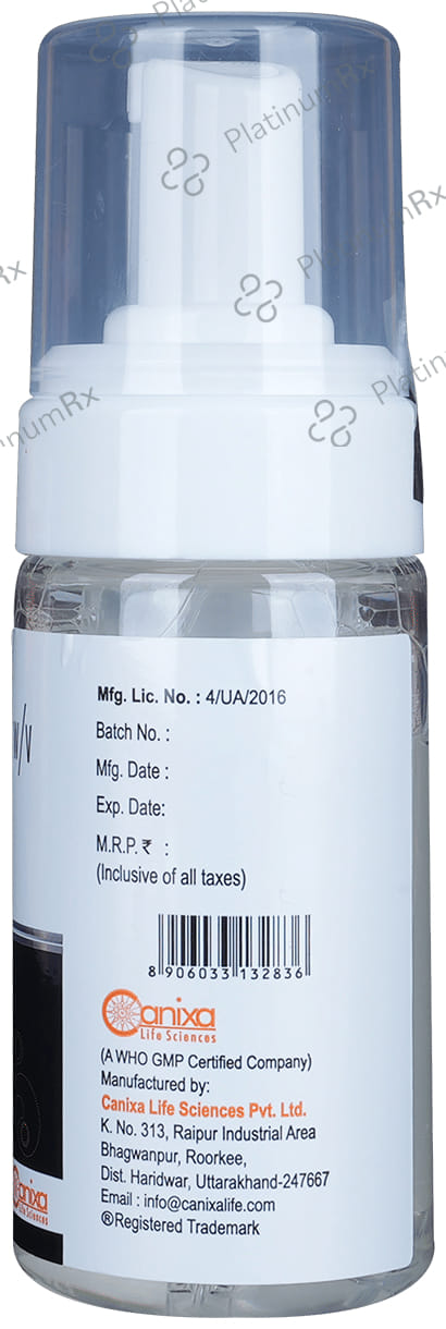 Zitcare 2% Foam Wash Gel 100ml