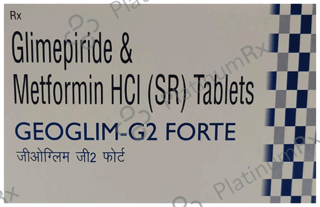 Geoglim G 2/1000mg Tablet 10s