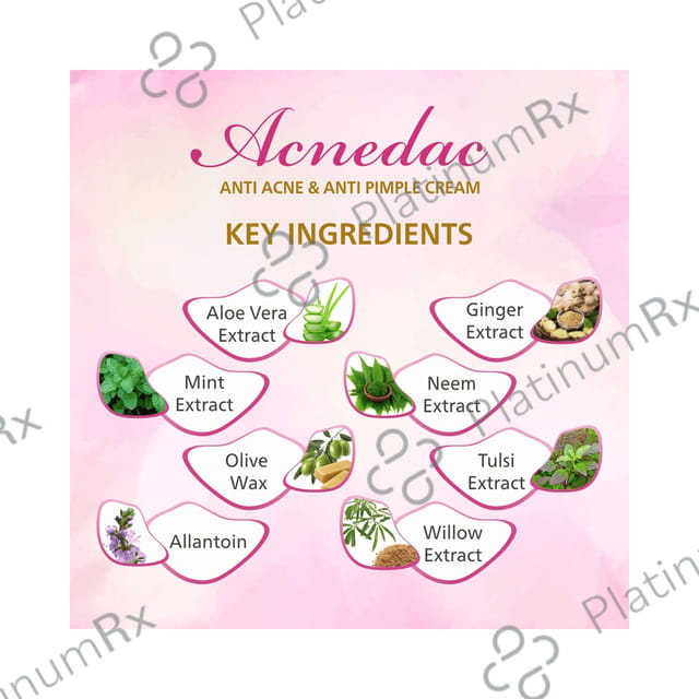 Acnedac PH Balanced Anti Acne & Anti Pimple Cream