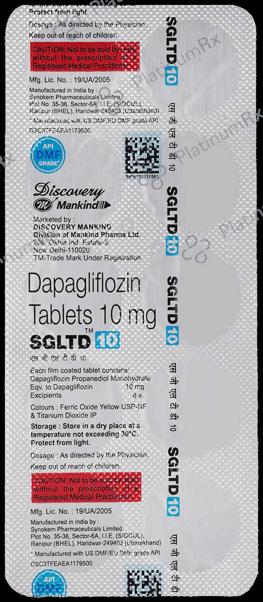 Sgltd 10mg Tablet 10s