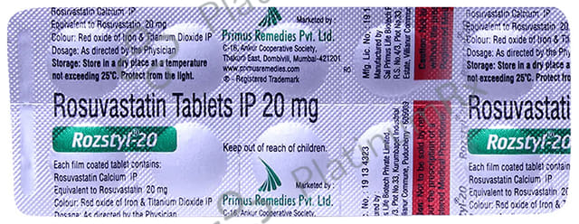 Rozstyl 20mg Tablet 10s