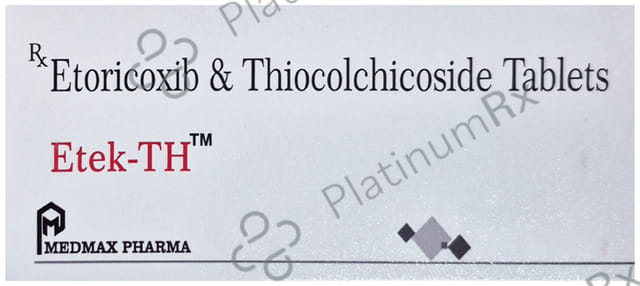 Etek 60/4mg TH Tablet 10s