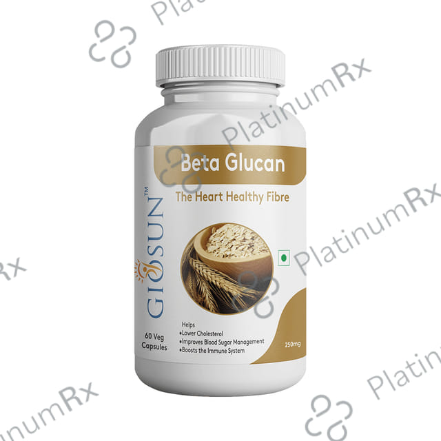 Giosun Beta Glucan 250mg Veg Capsule