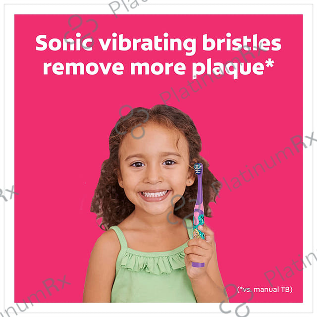 Colgate 3+ Years Extra Soft Battery Powered Toothbrush Barbie