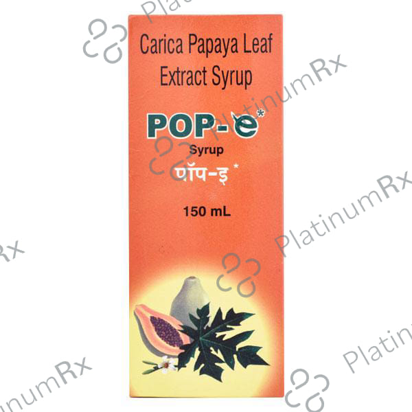 Pop E 1100mg Syrup 150ml