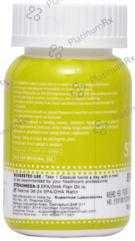 Steromega 3 Capsule 30s