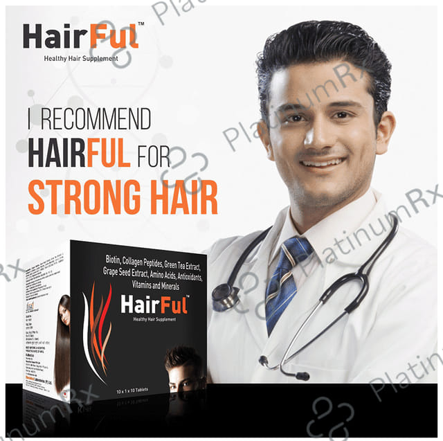 HairFul Tablet for Women & Men Hair Care