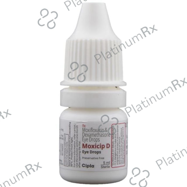 Moxicip D Eye Drop 5ml
