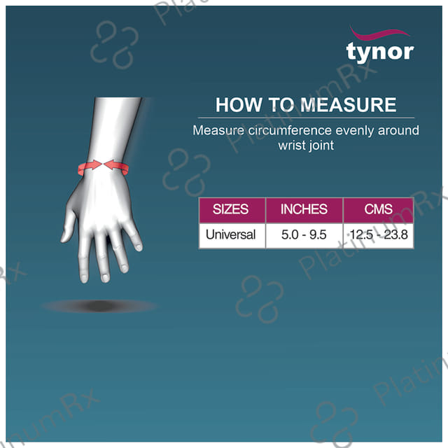 Tynor F 06 Thumb Spica Splint Universal 1s
