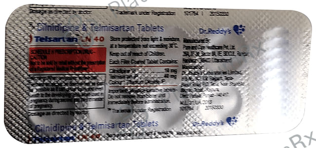 Telsartan LN 10/40mg Tablet 10s