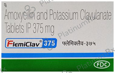 Flemiclav 375mg Tablet 10s