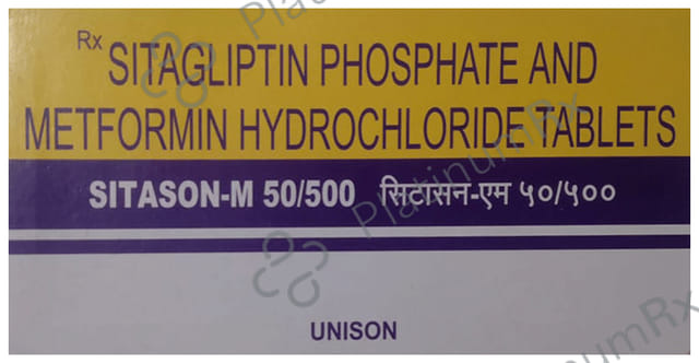 Sitason M 50/500mg Tablet 10s