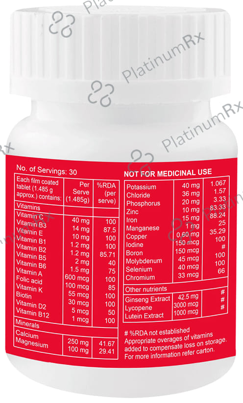 Geofit Men Nutraceutical Enriched Tablet 30s