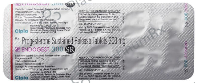 Endogest 300mg SR Tablet 10s