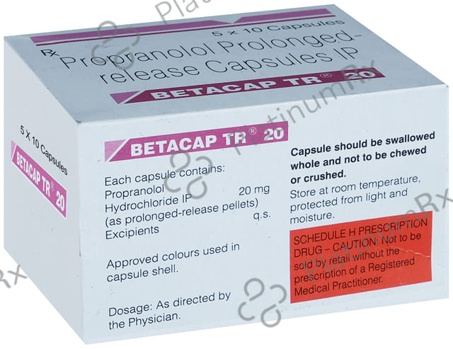 Betacap TR 20mg Capsule PR 10s