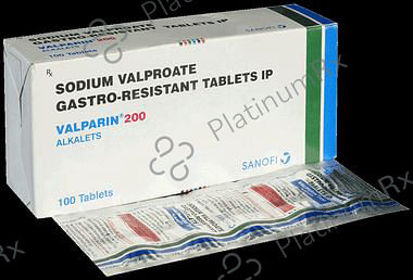 Valparin 200 Alkalets 10 Tablet 10s