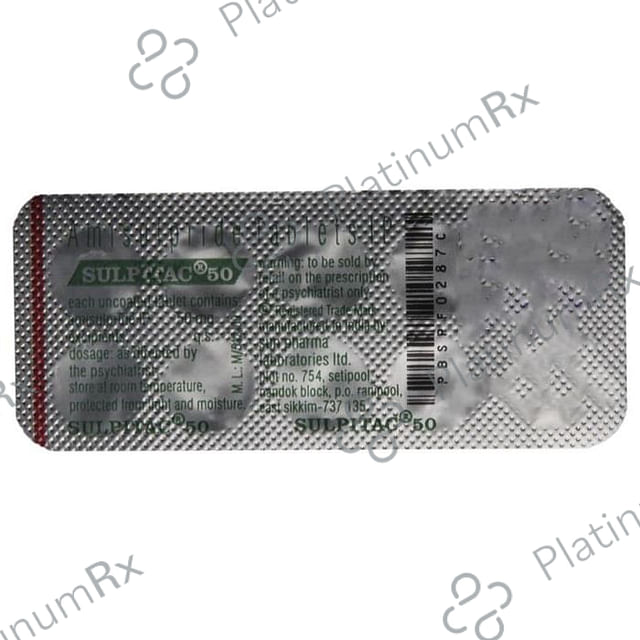 Sulpitac 50mg Tablet 10s