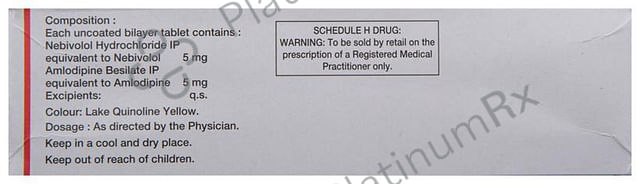 Nebi AM 5/5mg Tablet 10s