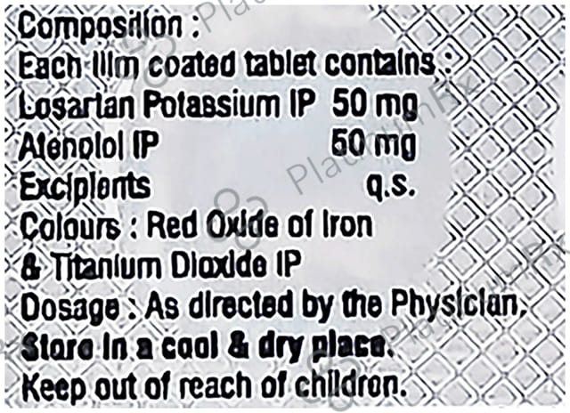 Nusar Atn 50/50mg Tablet 10s