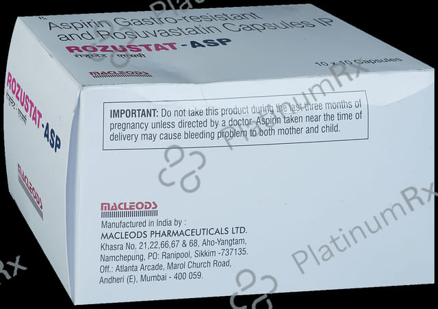 Rozustat ASP 75/10mg Capsule 10s