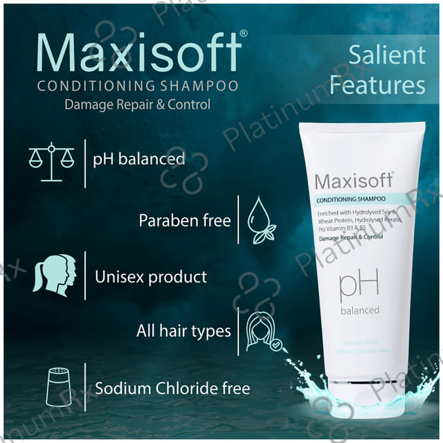 Maxisoft Conditioning Shampoo (200ml Each) 1 Tube