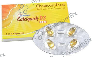 Calciquick D3 60K Capsule 4s