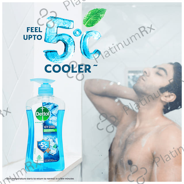 Dettol Bodywash & Shower Gel - pH Balanced & Soap Free Icy Cool