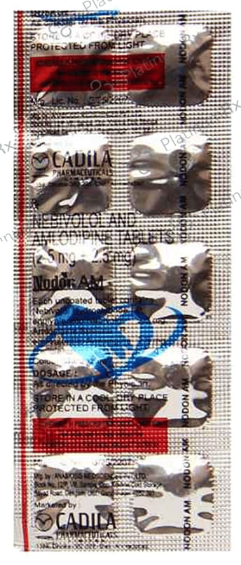 Nodon AM 2.5/2.5mg Tablet 10s
