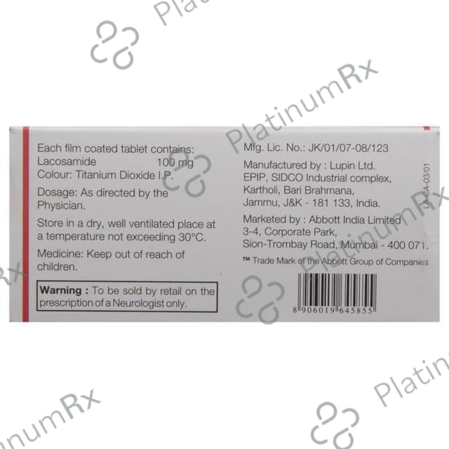 Lacoxa 100mg Tablet 10s