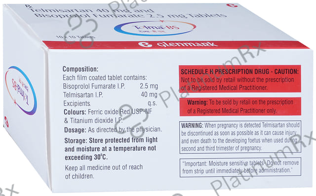 Telma BS 2.5/40mg Tablet 10s