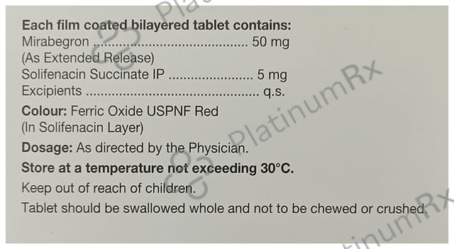 VesiBeta S 50 Tablet ER