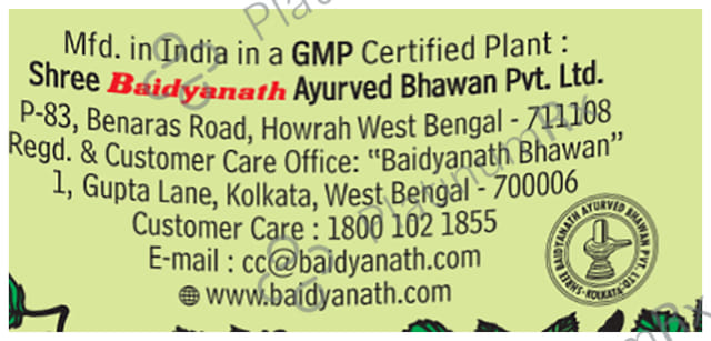 Baidyanath Bhringrajasava - Manages Hair Fall & Greying of Hair