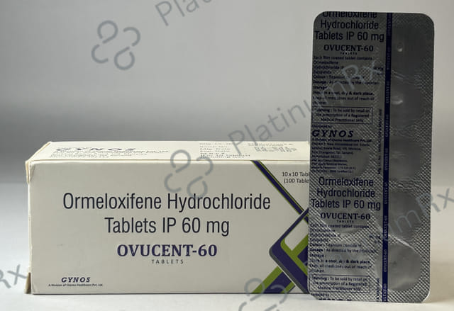 Ovucent 60mg Tablet 10s