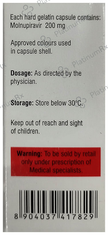 Molnunat 200mg Capsule