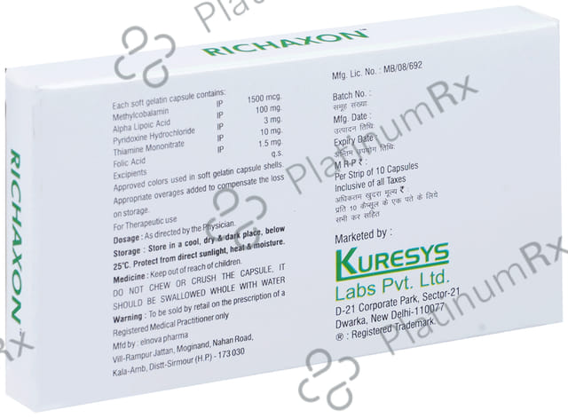 Richaxon Soft Gelatin Capsule