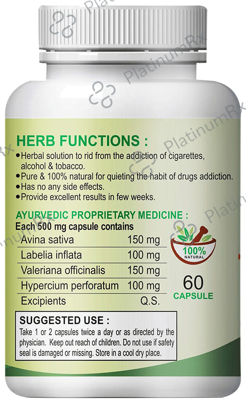Fasczo Smokill 500mg Capsule 60 capsules