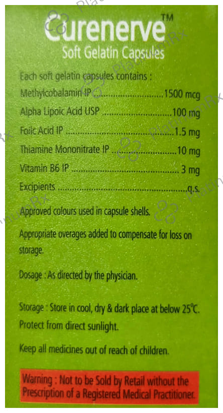 Curenerve Soft Gelatin Capsule 10s