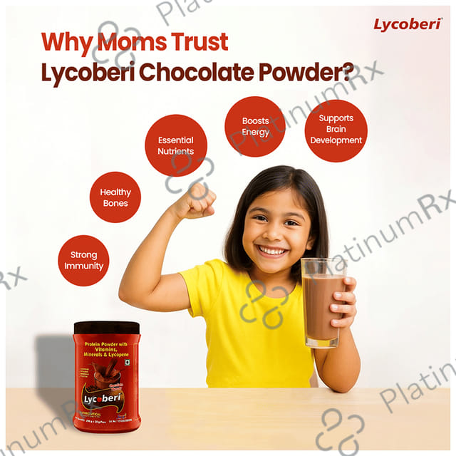 Lycoberi Multivitamins Powder for Immunity Chocolate