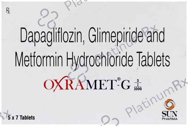 Oxramet G 5/1/1000mg Tablet 7s