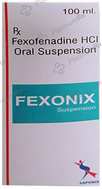 Fexonix 30mg Oral Suspension 100ml