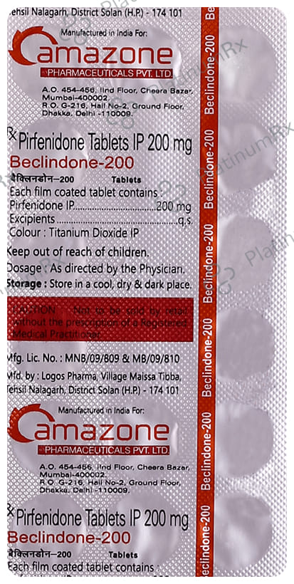 Beclindone 200 Tablet