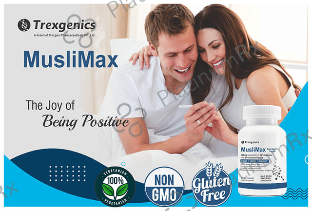 Trexgenics Muslimax Safed Musli Veg Capsule