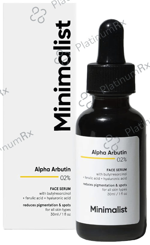 Minimalist 02% Alpha Arbutin Face Serum 30ml